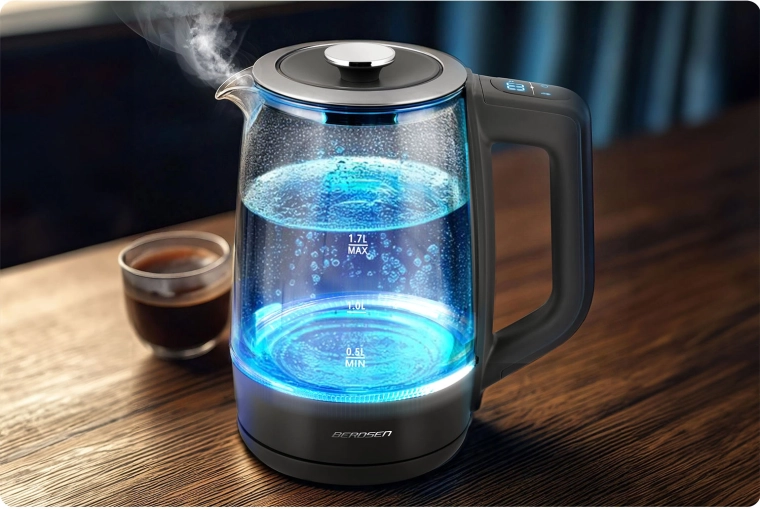 Elegantno steklo z LED osvetlitvijo