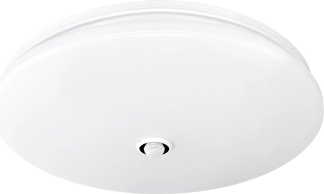 Solight LED stropna svetilka Plain s senzorjem PIR 18 W, 1260 lm, 3000 K, 33 cm
