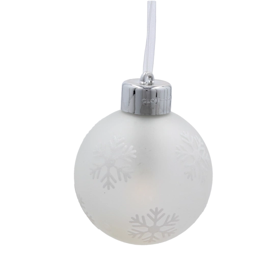 Nežen zimski steklen dizajn