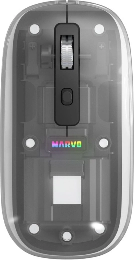 Brezžična pisarniška miška Marvo Prism B10 črna