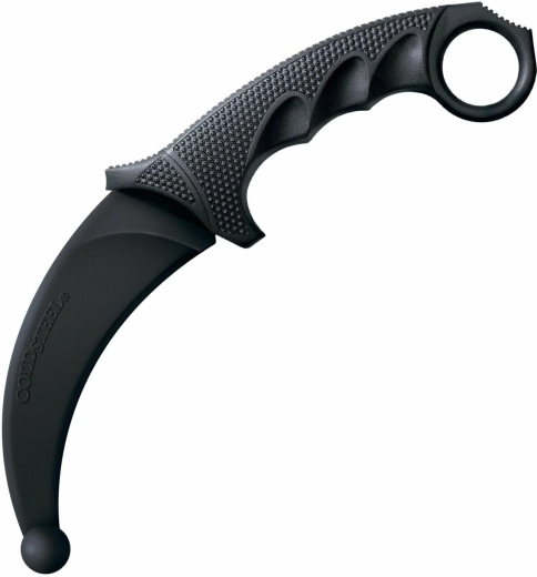 Cold Steel karambit trenažer iz santoprena, črn
