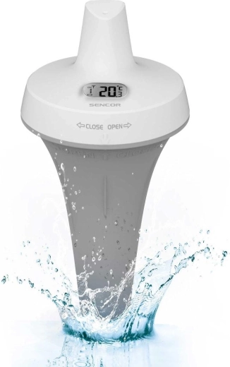 Floating water temperature measurement