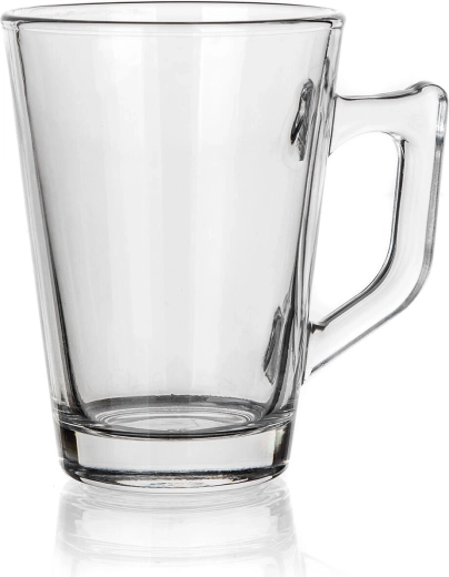 Prozorno steklo za popolno predstavitev napitkov