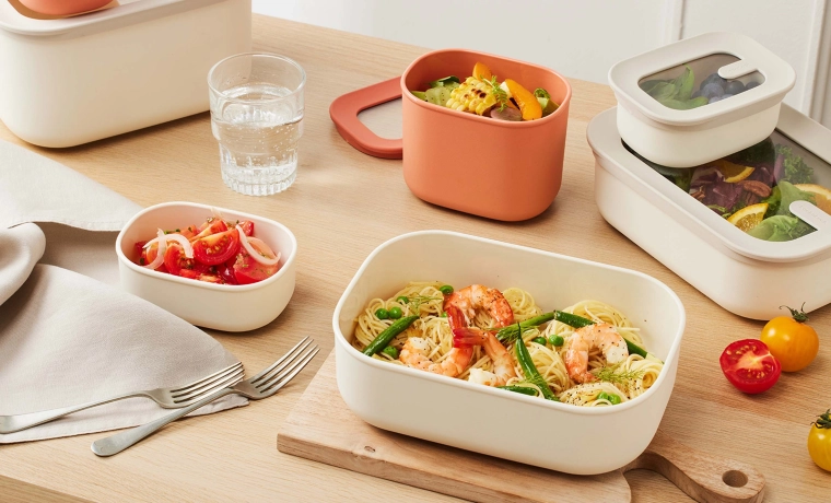 Posode za živila LocknLock Dual Nesting, komplet 3 kos