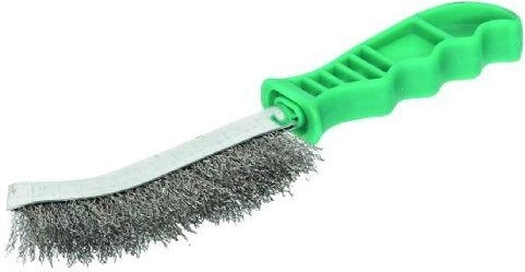 Ročna žičnata krtača PUNK iz valovite nerjaveče jeklene žice