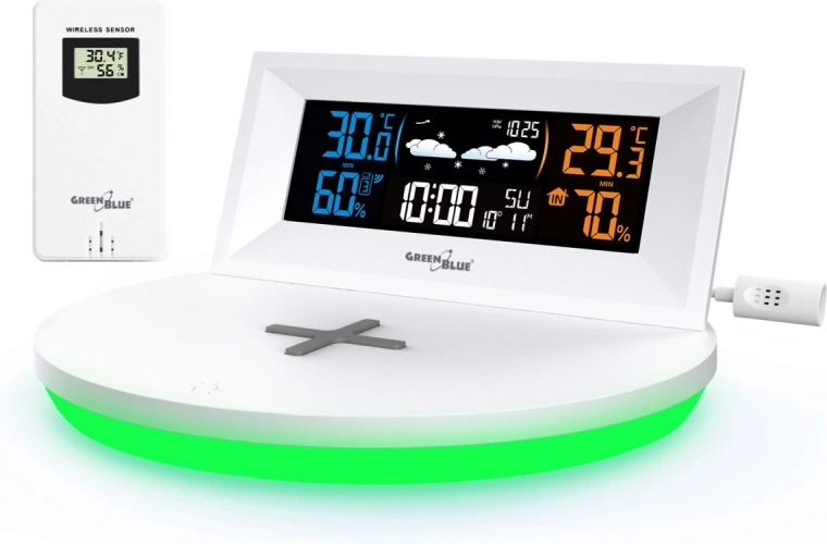 Brezžično polnjenje Qi neposredno v bazni postaji