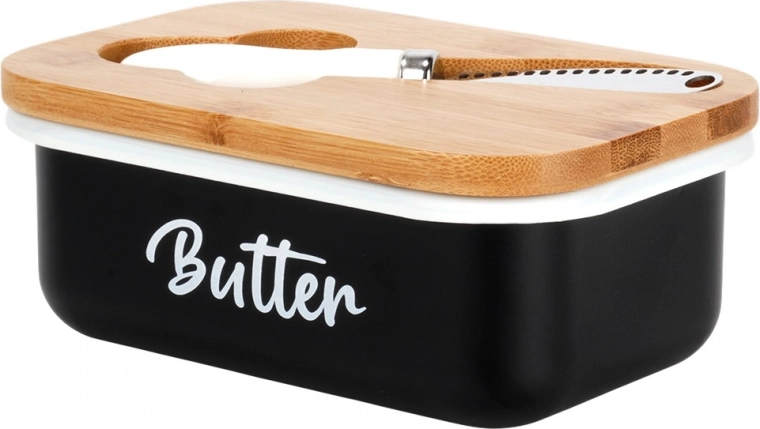 Stilski kovinski dizajn v črni