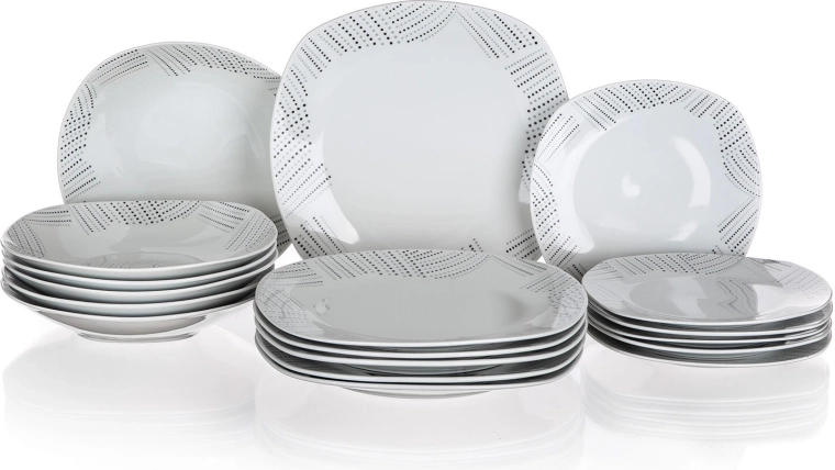 Odporen porcelan za pomivalni stroj in mikrovalovko