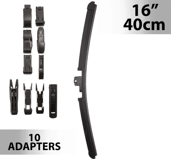 Brisalec Carguard 40 cm z 10 adapterji