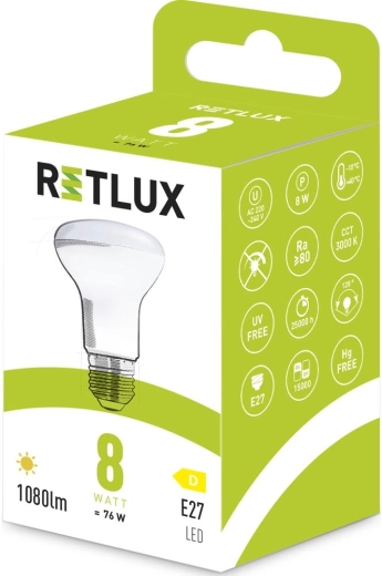 Energy-saving replacement for a conventional bulb