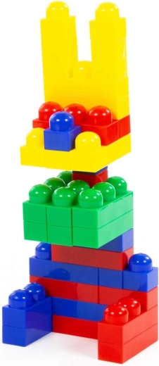 159 barvnih delčkov za neskončno gradnjo