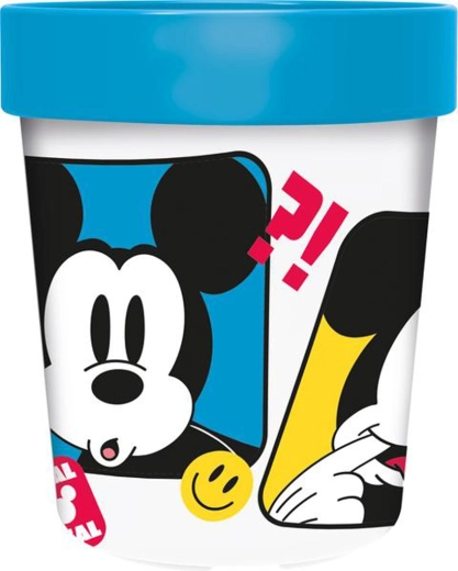 Plastični lonček MICKEY s protizdrsnim dnom 260 ml