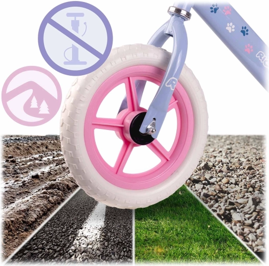 Puncture-proof EVA foam wheels