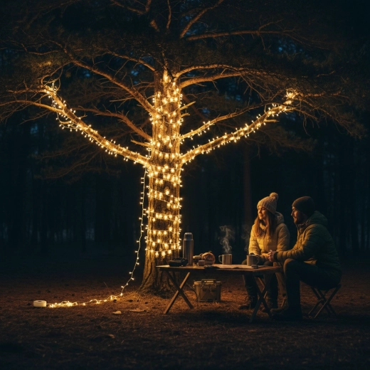 Atmosferska svetloba na 8 metrih