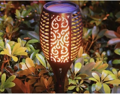 Realistic flame effect