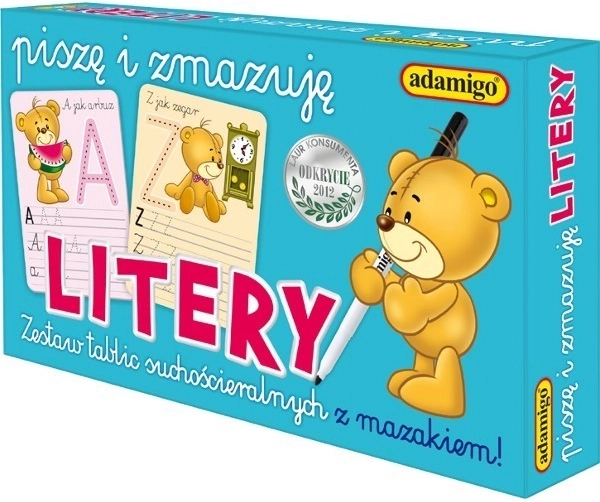 Komplet tabel Pišem in brišem – črke