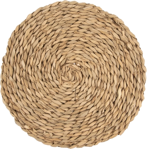 Orion natural round table placemat 35 cm
