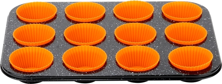 12 silikonskih košaric za večkratno uporabo