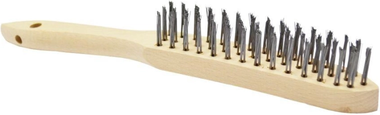 Žičnata krtača z jeklenimi vlakni, 3 vrste