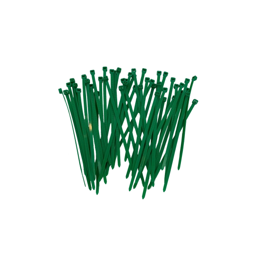 Komplet 100 vezic za pritrjevanje senčilne mreže 0,5 × 15 cm