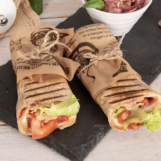 Motiv časopisa za sodoben street‑food videz