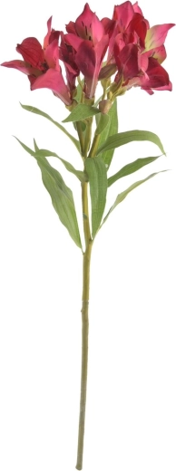 Umetna rdeča lilija 63 cm