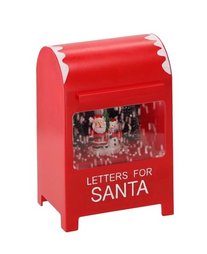 Dekoracija in nabiralnik za “pisma Božičku”