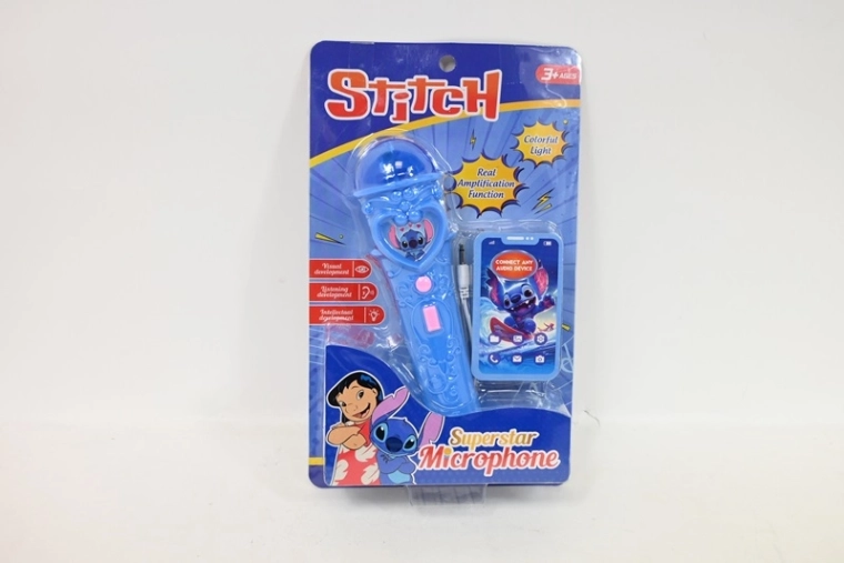 Mikrofon Stitch s svetlobnimi in zvočnimi učinki