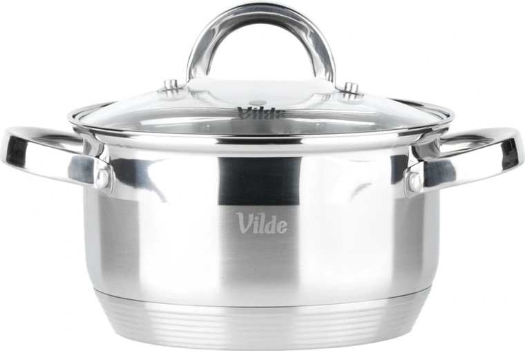 Steklen pokrov s parnim ventilom