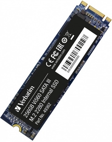 Verbatim vi560 notranji SSD 256 GB M.2 2280 SATA - 1 kos