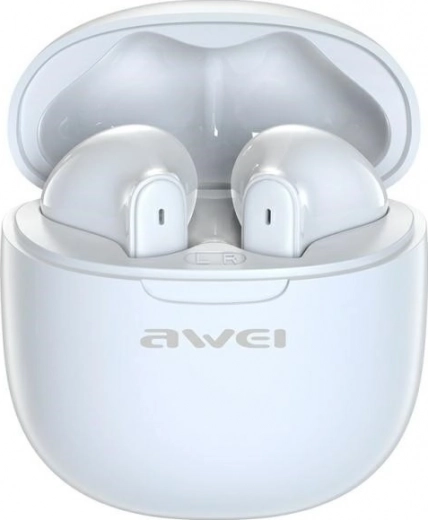Bluetooth slušalke 5.3 TWS ENC bele