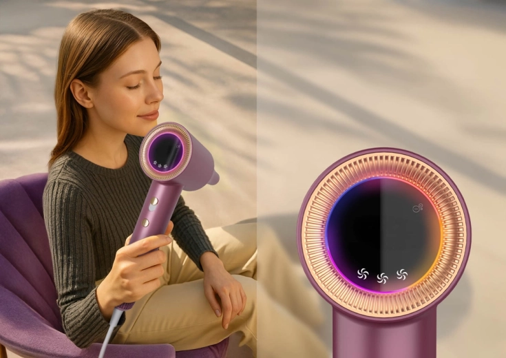 Pametno uravnavanje temperature z LED-zaslonom