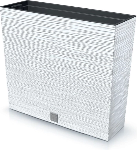 vrtna korita z vložkom furu case t 58 cm bela