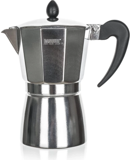Jade Aluminum Moka Pot for 3 Cups