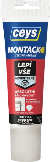 Montažno lepilo MONTACK CEYS Express 135 g prozorno