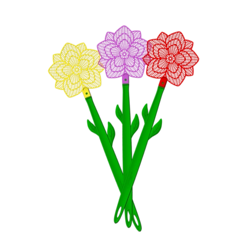 Mušjelovka v obliki rože BROS