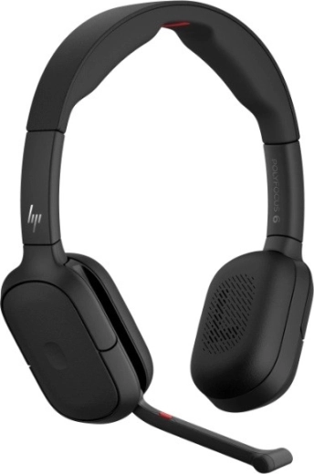 HP Poly Focus 625 stereo Bluetooth slušalke z mikrofonom