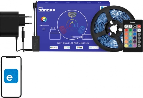 Pametni LED trak RGB Wi‑Fi 5 m Sonoff L2 Lite
