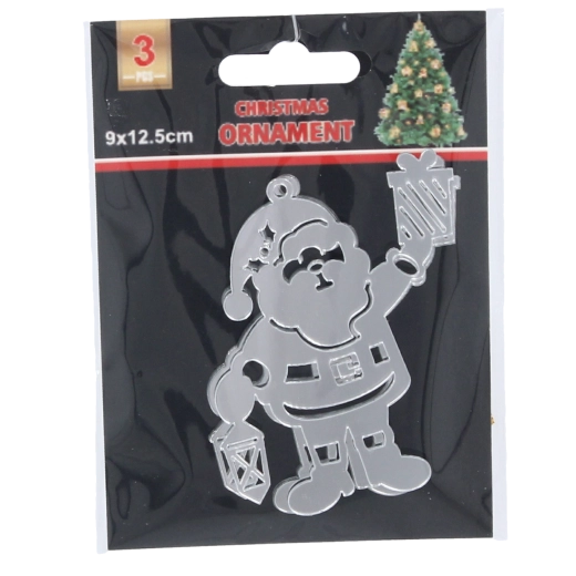 Bleščeč srebrn učinek za prazničen sijaj