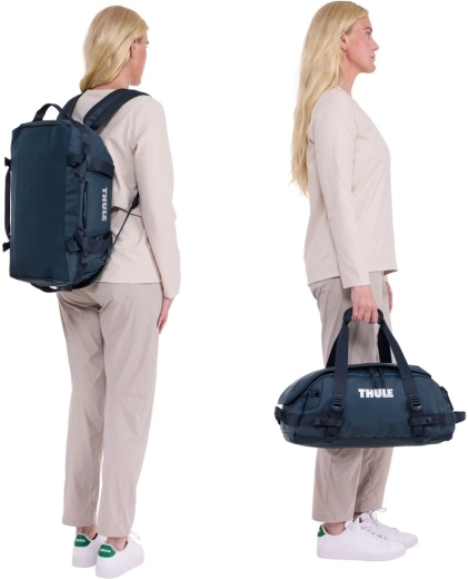 2 in 1: duffel and backpack