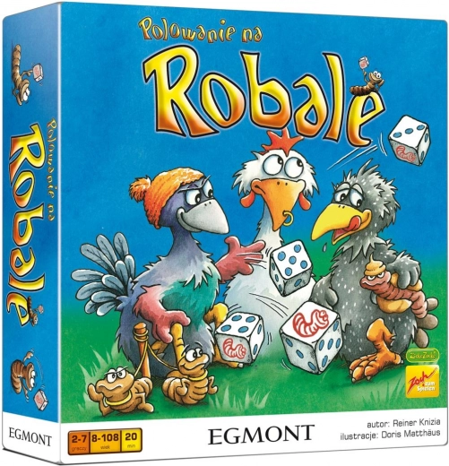 Polowanie na Robale – zabavna kockarska igra za vso družino