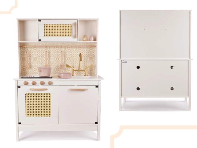 Ratanasti detajli in pametni shranjevalni prostori