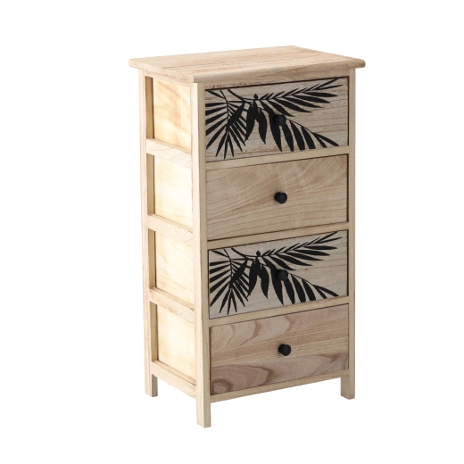 Komoda ZOFIA s 4 predali 40 × 29 × 73 cm