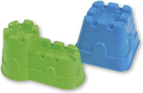 Androni modelčki za pesek - Gradovi, mešanica barv