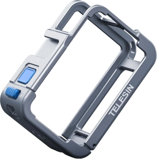 Kovinski etui Telesin za DJI Osmo Action 5/4/3 – moder