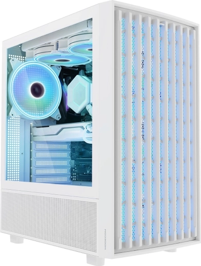 modecom breeze argb flow midi bela pc ohišja