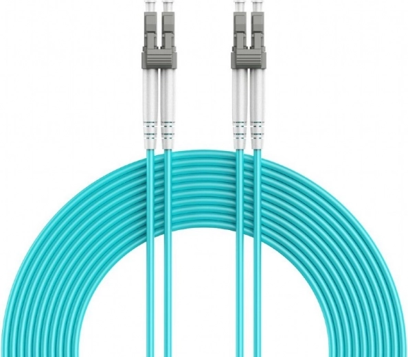 Duplex optični kabel OM4 50/125 LC/LC 0,5 m