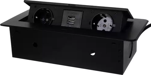 2× vtičnica + 2× USB v enem modulu