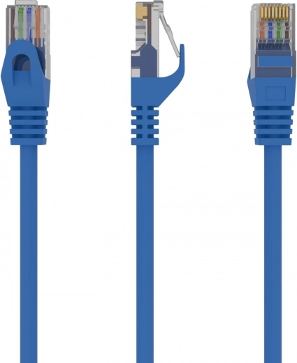 Cat. 6 UTP Network Patch Cable, 0.25 m, Blue
