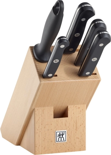 Komplet 4 nožev v bloku Zwilling Gourmet – 4 kosi